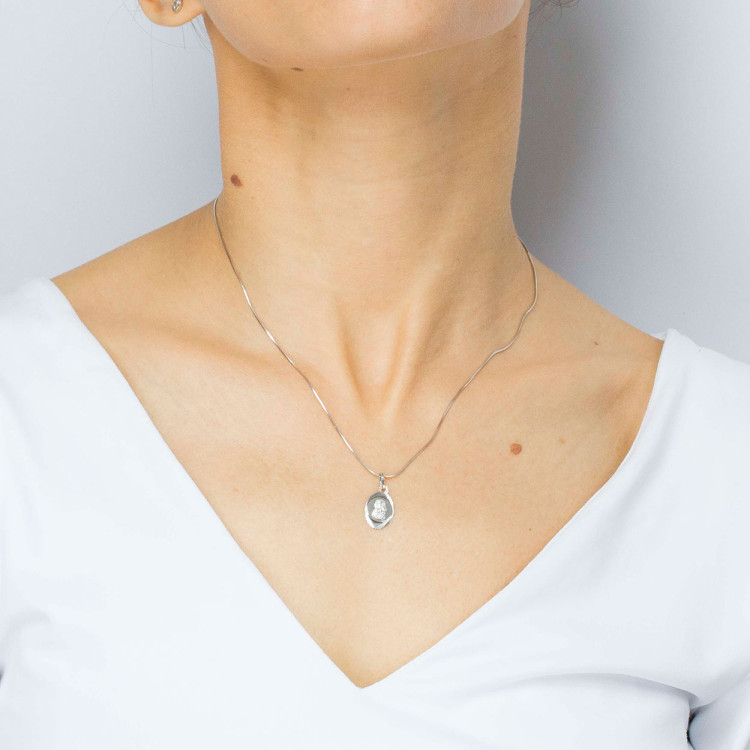 Zawieszka ze złota medalik