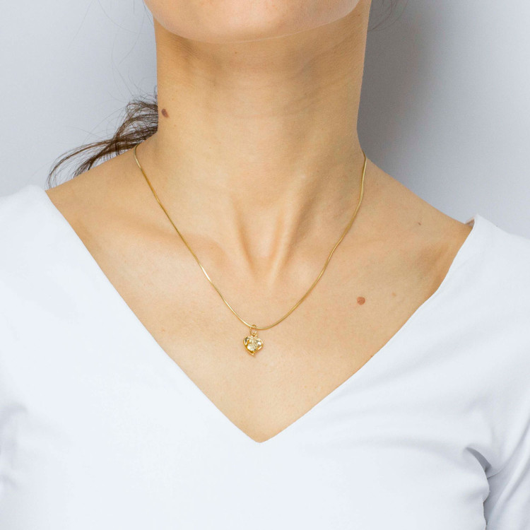 Zawieszka ze złota medalik