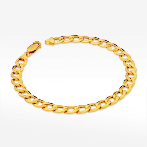 Bransoletka ze złota pancerka