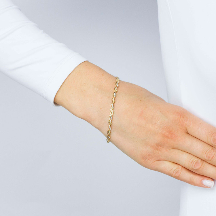 Bransoletka ze złota