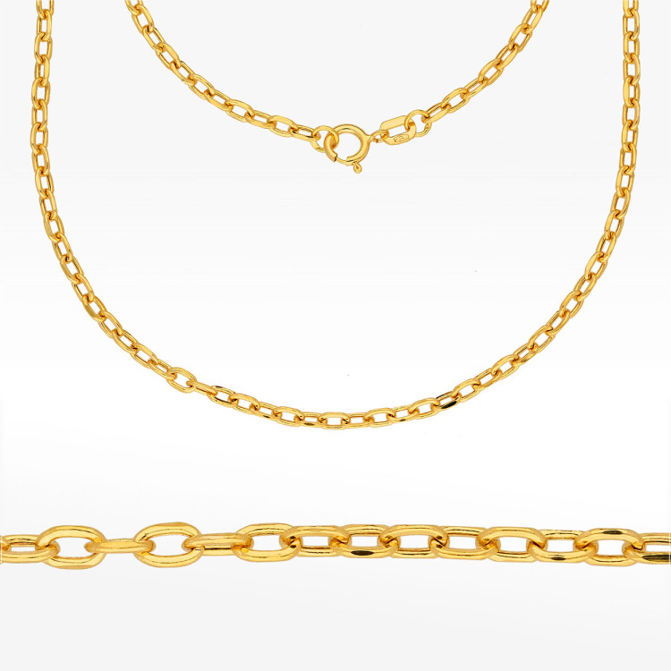 Łańcuszek ze złota ankier