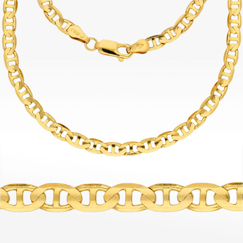 Łańcuszek ze złota gucci pełny