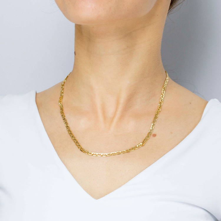 Łańcuszek ze złota gucci pełny