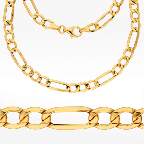 Łańcuszek ze złota figaro