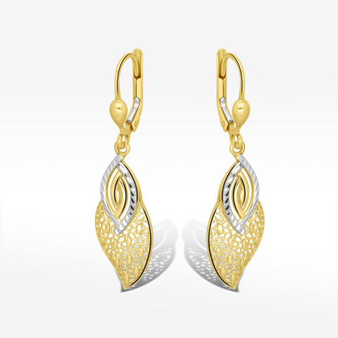 Kolczyki ze złota wiszące