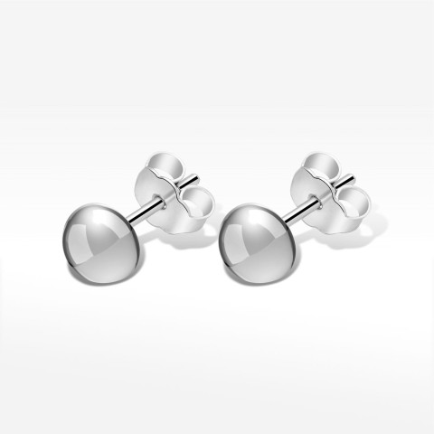 Kolczyki z białego złota