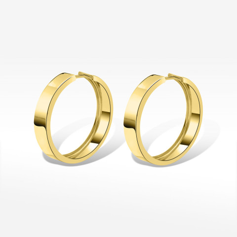 Kolczyki ze złota 2.2cm koła