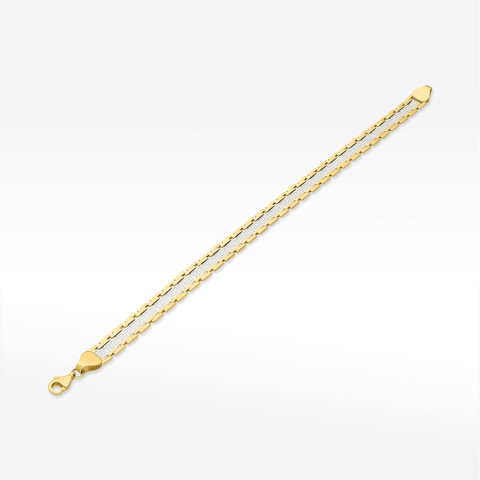 Bransoletka ze złota z wzorem greckim