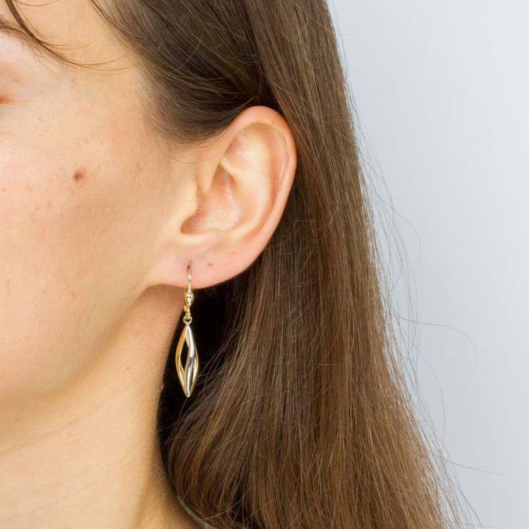 Kolczyki ze złota wiszące