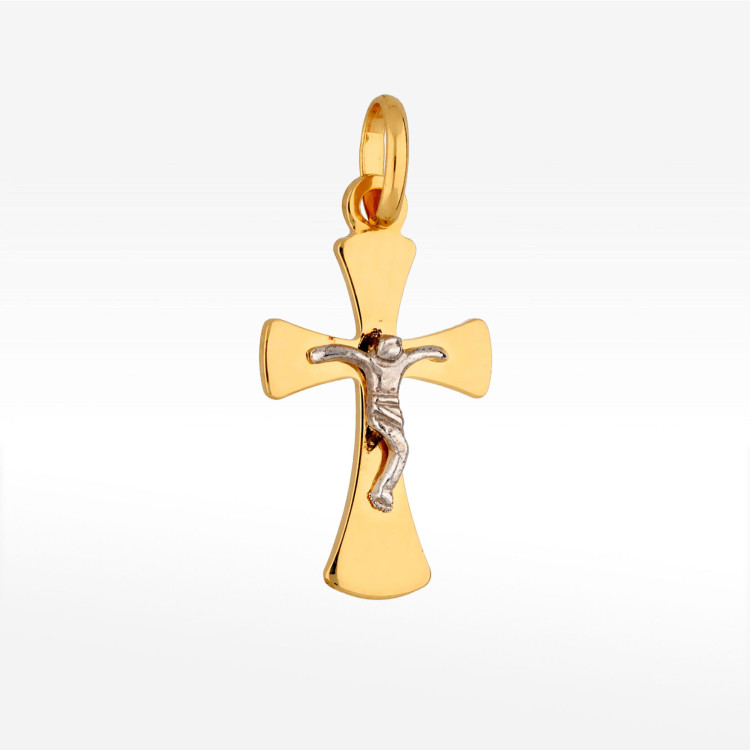 Zawieszka ze złota krzyżyk