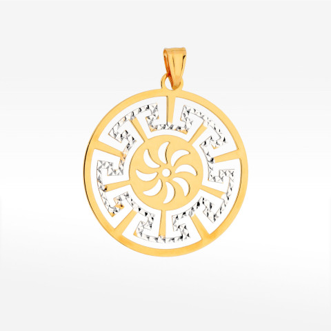 Zawieszka ze złota z motywem greckim