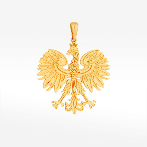 Zawieszka ze złota orzeł