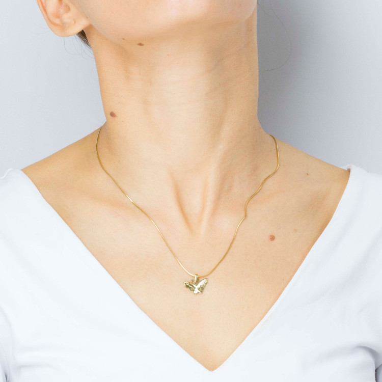 Zawieszka ze złota motyl