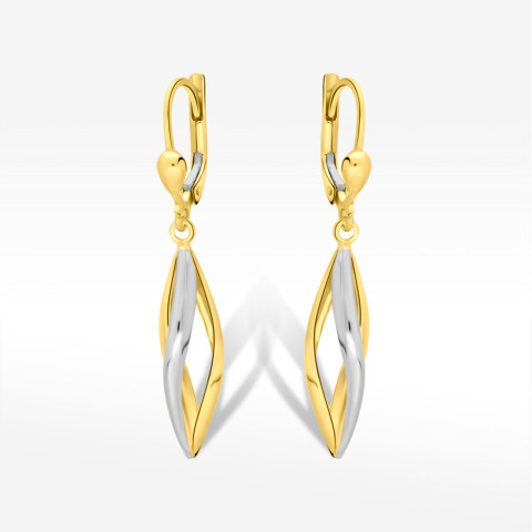 Kolczyki ze złota wiszące