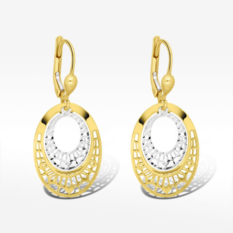 Kolczyki ze złota wiszące