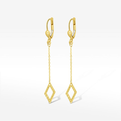 Kolczyki ze złota wiszące