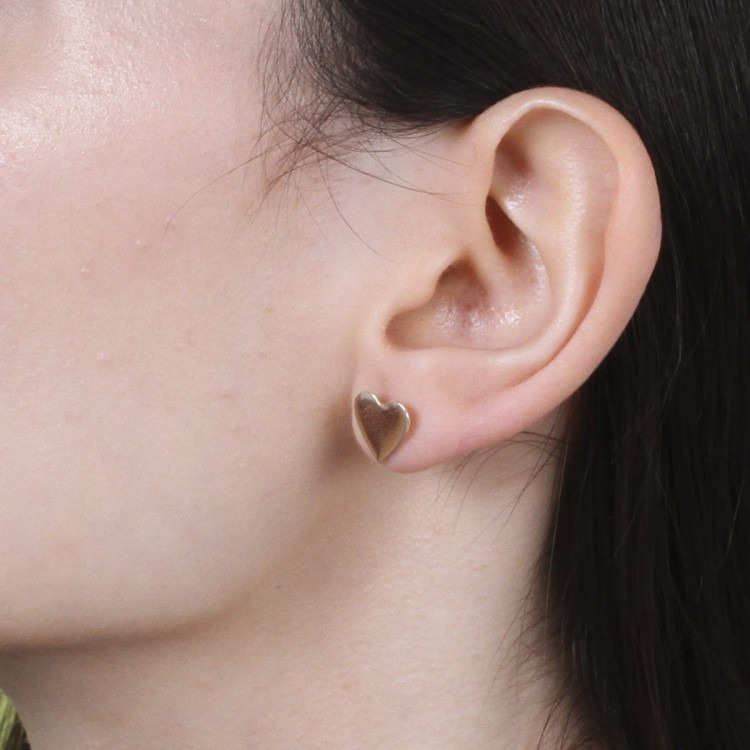 Kolczyki ze złota serca