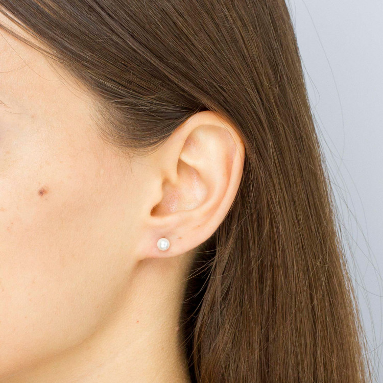 Kolczyki ze złota z perłami