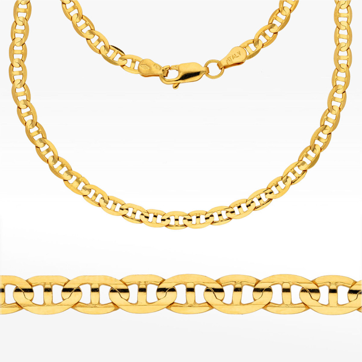 Łańcuszek ze złota gucci pełny