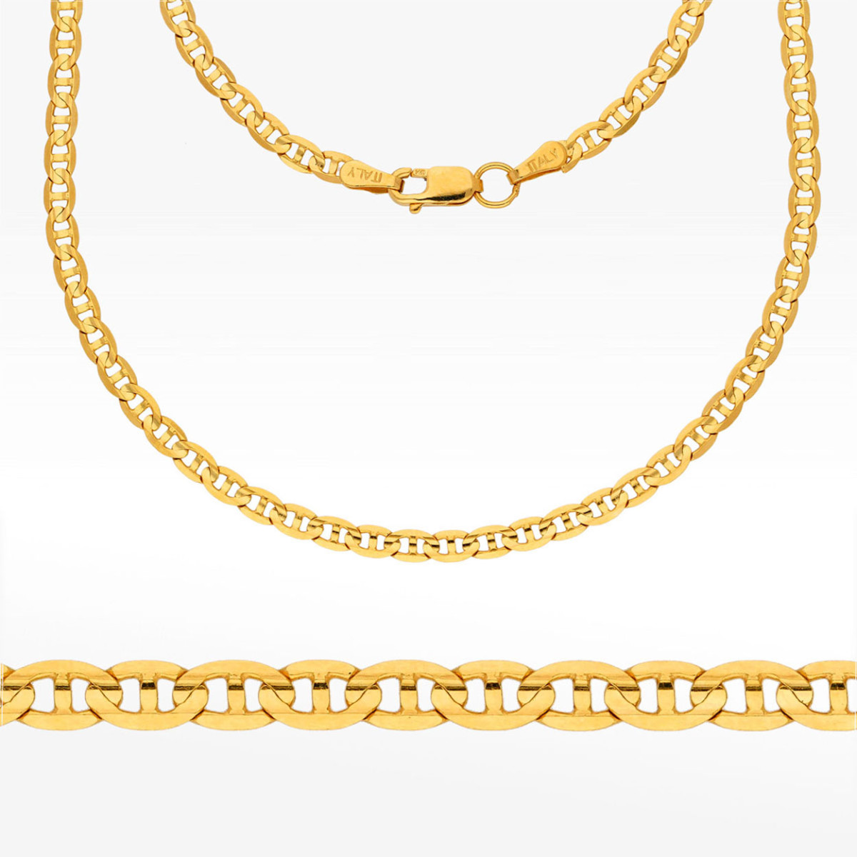 Łańcuszek ze złota gucci pełny