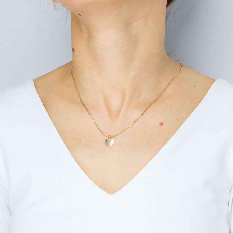 Zawieszka ze złota serce