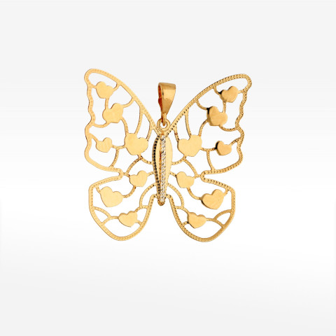 Zawieszka ze złota motyl