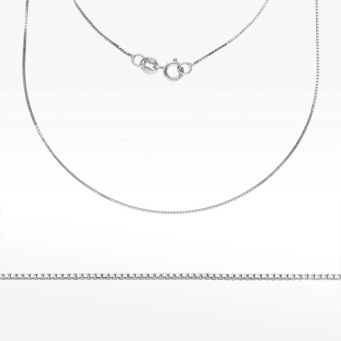 Łańcuszek ze złota kostka pełny