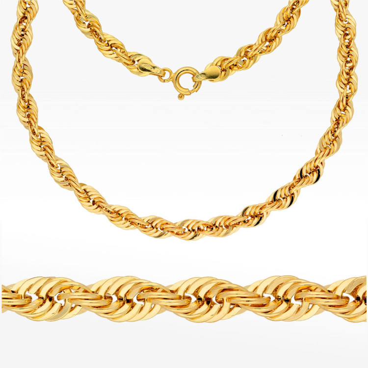 Łańcuszek ze złota kord