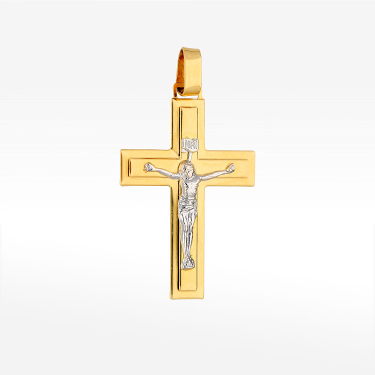 Zawieszka ze złota krzyżyk