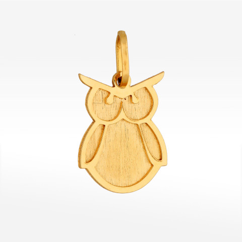 Zawieszka ze złota sowa