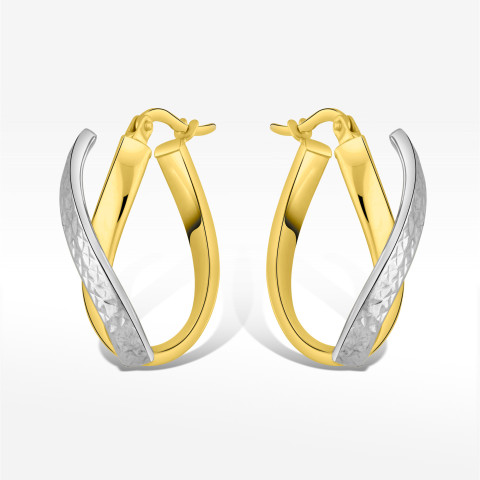 Kolczyki ze złota koła