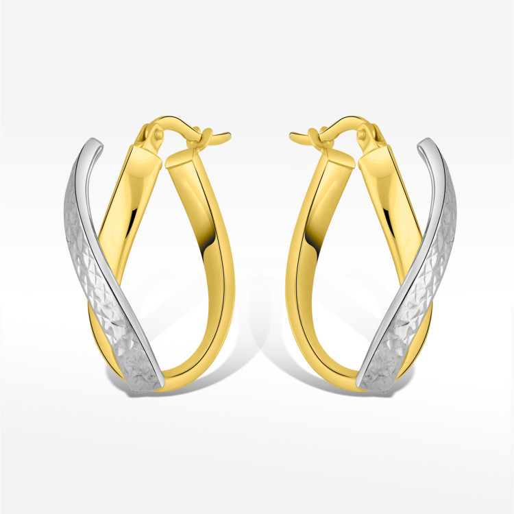 Kolczyki ze złota koła