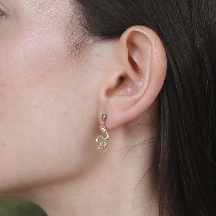 Dall'acqua Kolczyki ze złota