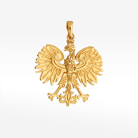 Zawieszka ze złota orzeł