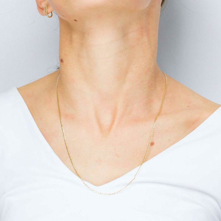 Łańcuszek ze złota gucci pełny