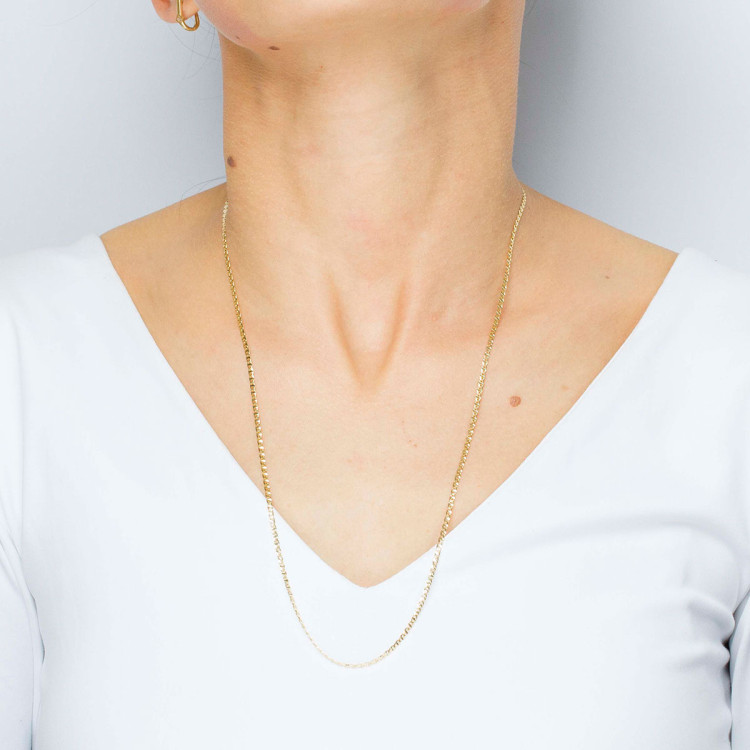 Łańcuszek ze złota gucci pełny