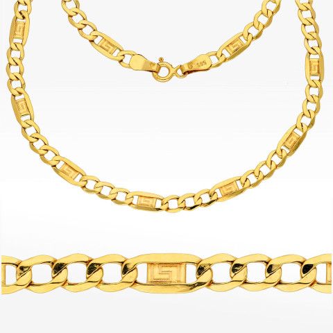 Łańcuszek ze złota figaro