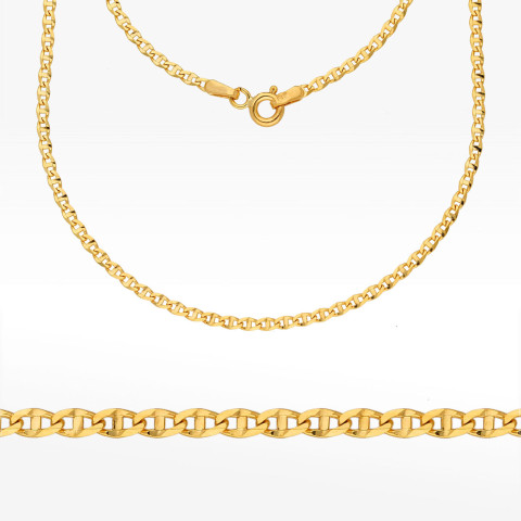 Łańcuszek ze złota gucci pełny