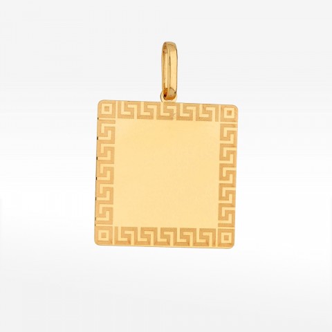 Zawieszka ze złota blaszka