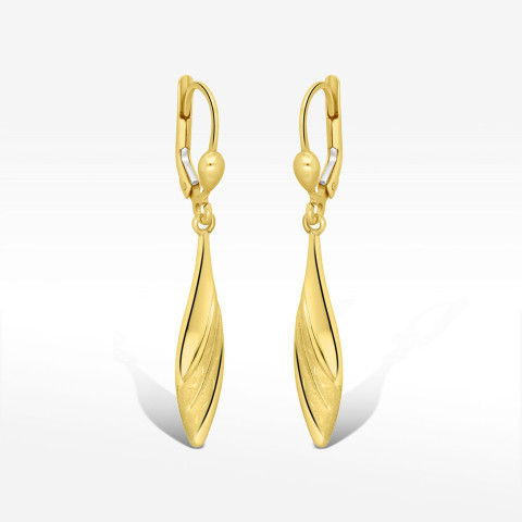 Kolczyki ze złota wiszące