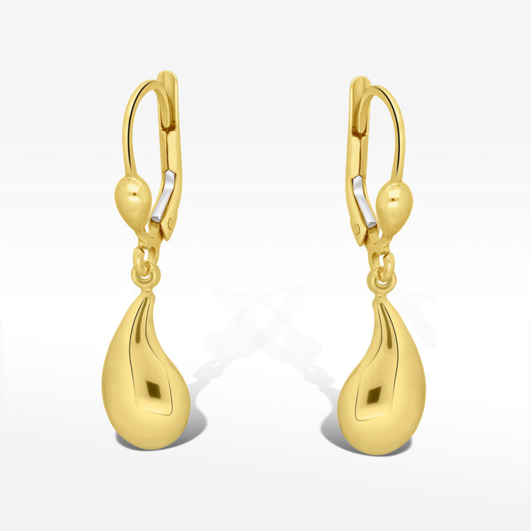 Kolczyki ze złota wiszące