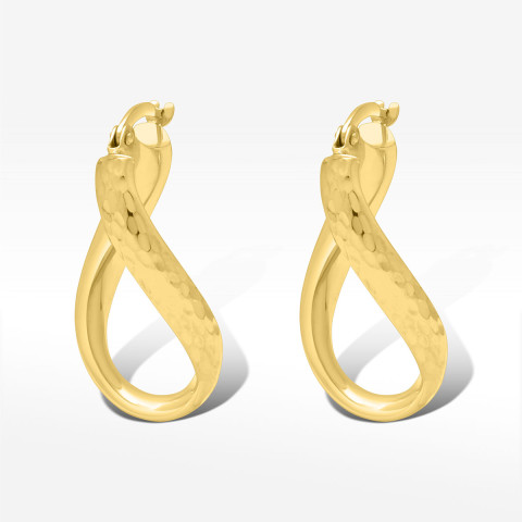 Kolczyki ze złota koła