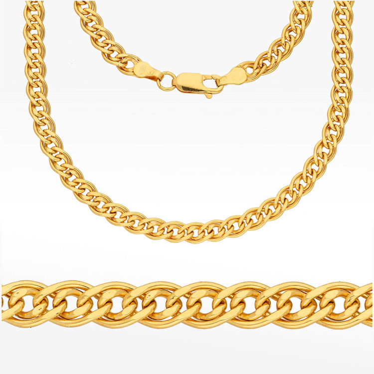 Łańcuszek ze złota mona lisa