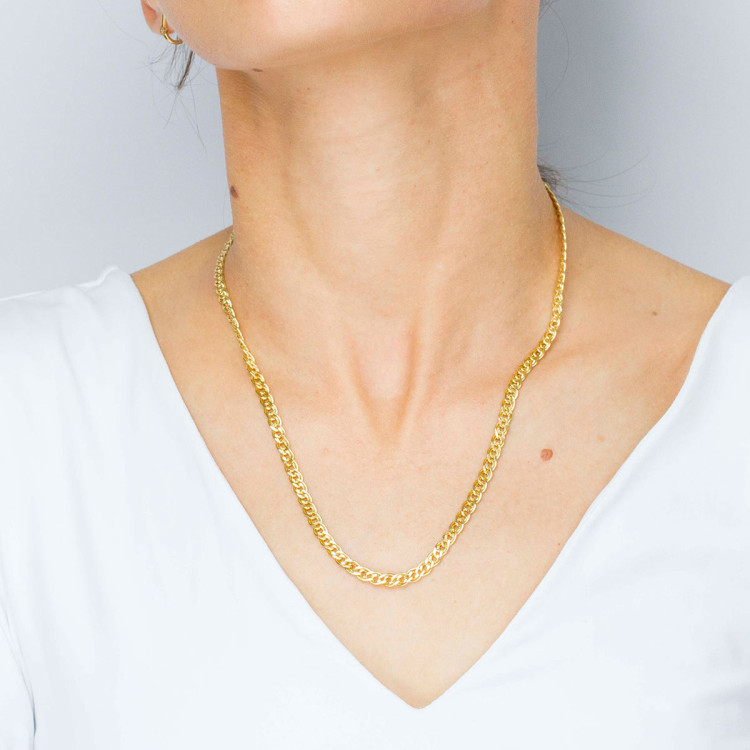 Łańcuszek ze złota mona lisa