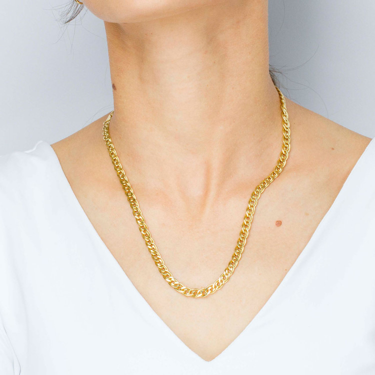 Łańcuszek ze złota mona lisa