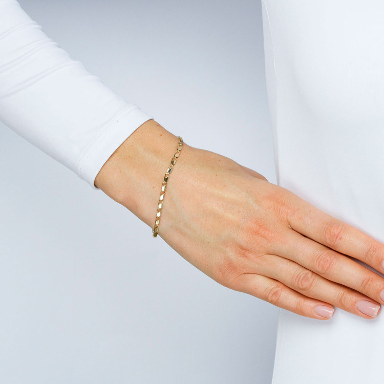 Bransoletka ze złota