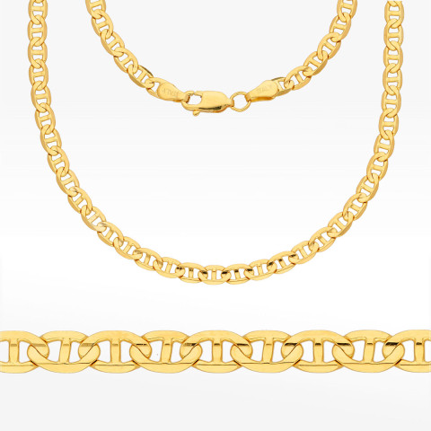 Łańcuszek ze złota gucci pełny