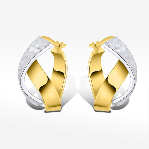 Kolczyki ze złota koła