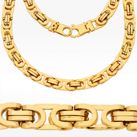 Łańcuszek ze złota królewski