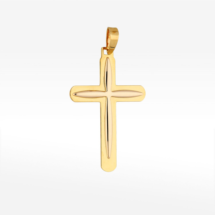 Zawieszka ze złota krzyżyk